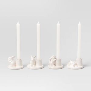 Threshold™ 4pk Easter Bunny Taper Holders - Threshold™